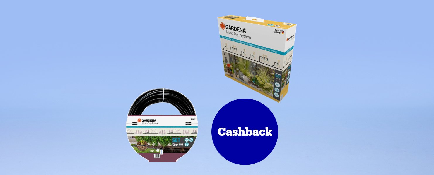 15 % de casback sur