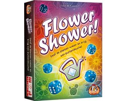 White Goblin Games - Flower Shower - Dobbelspel - 1 tot 4 spelers - Snel & Spannend - Dubbel plezier