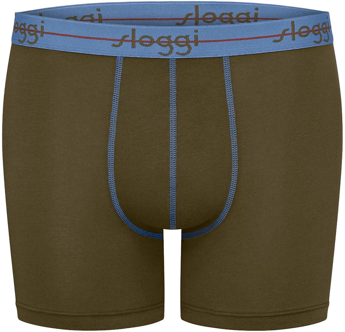 sloggi Langer Boxer Blue Start