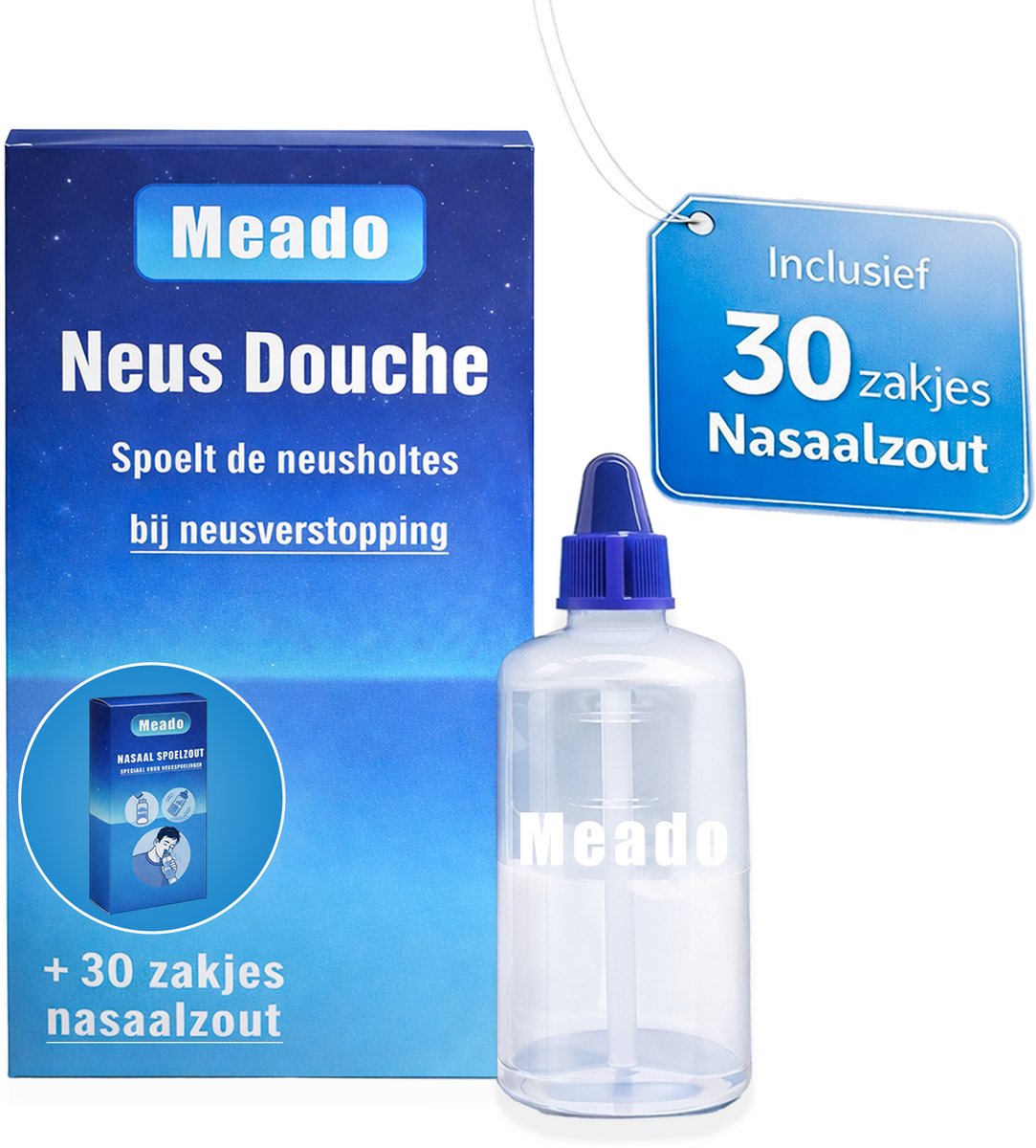Meado Neusdouche met Spoelzout