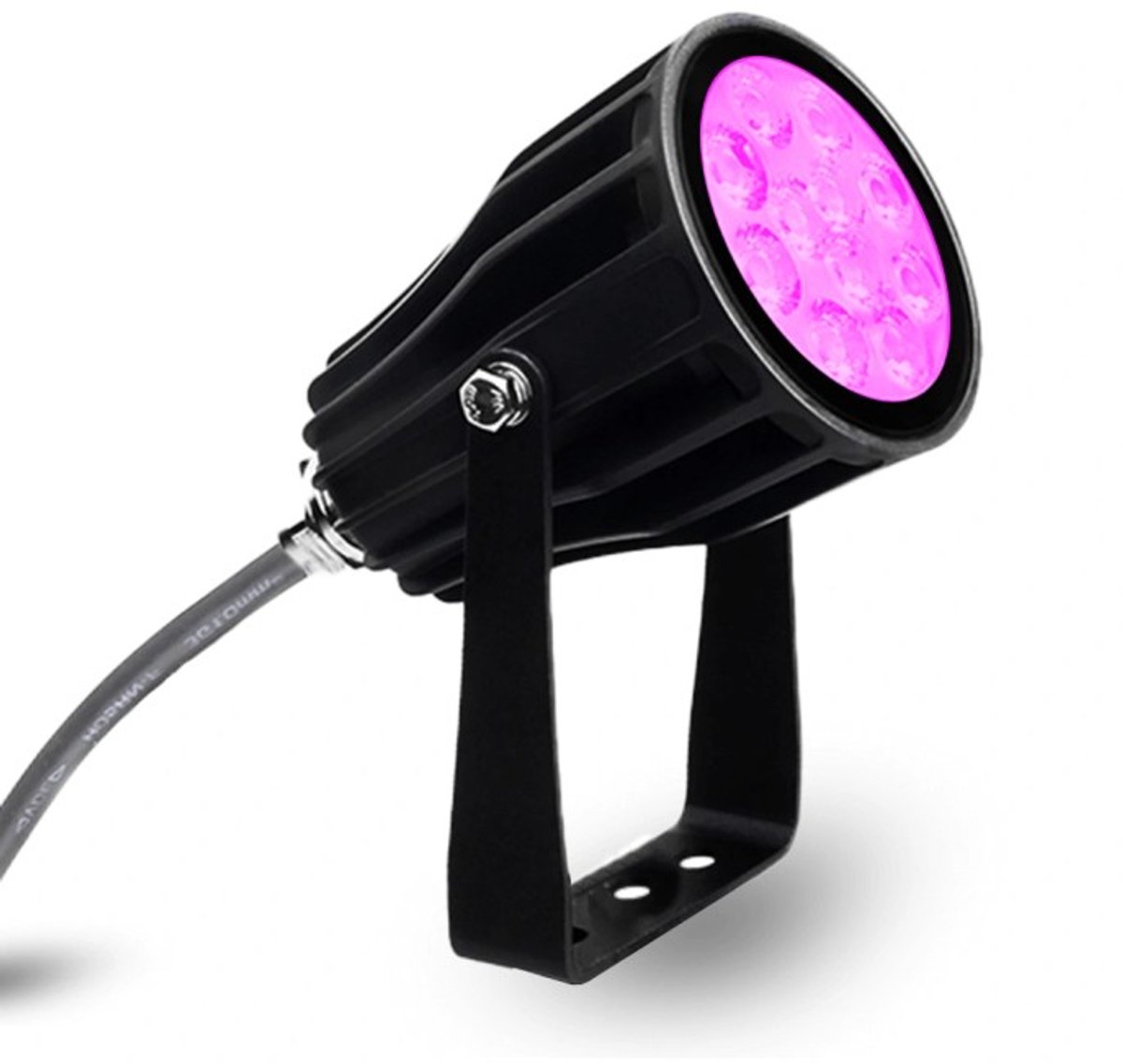Zigbee slimme tuinspot 'Gloom' met grondspies 6W – RGBWW – 16 miljoen kleuren & wit licht – IP67 waterdicht – Smart Life – Tuinverlichting