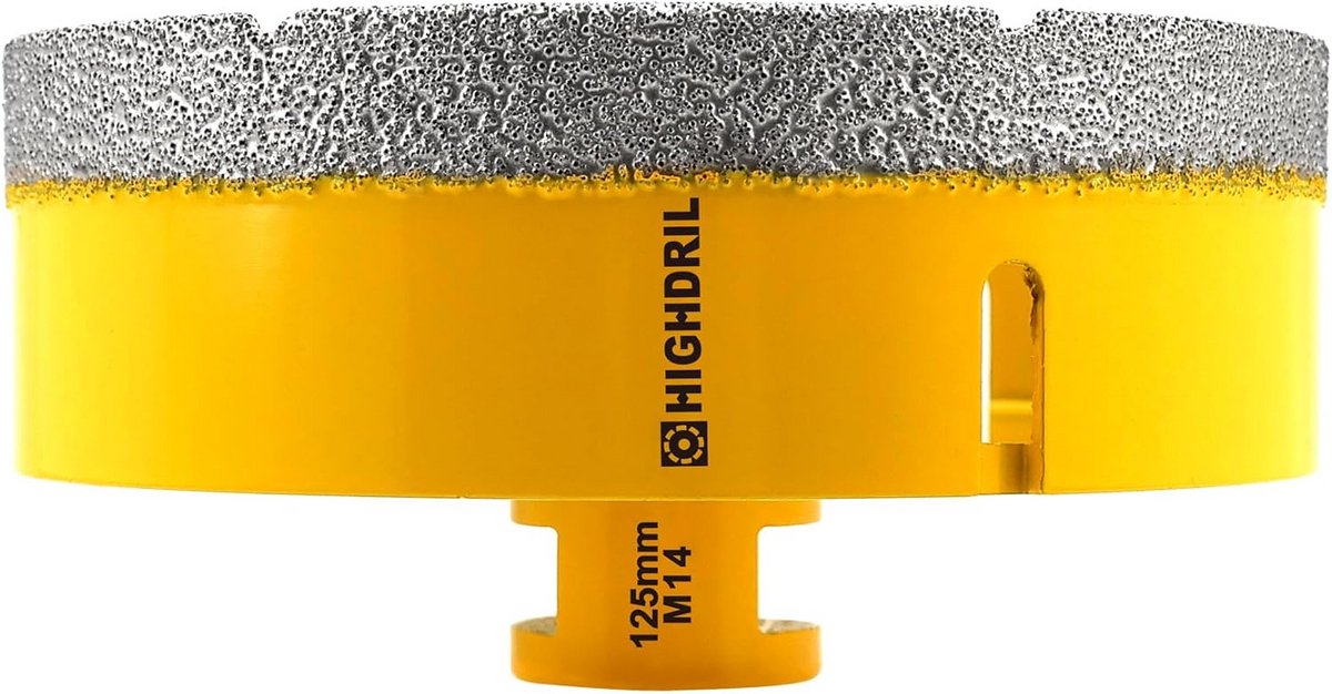 Diamantboor 125 mm M14 voor Tegel, Graniet, Keramiek en Steen