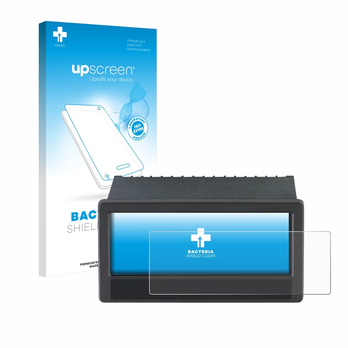 upscreen - Screenprotector voor ifm DX2055 - Folie Beschermfolie transparant antibacterieel