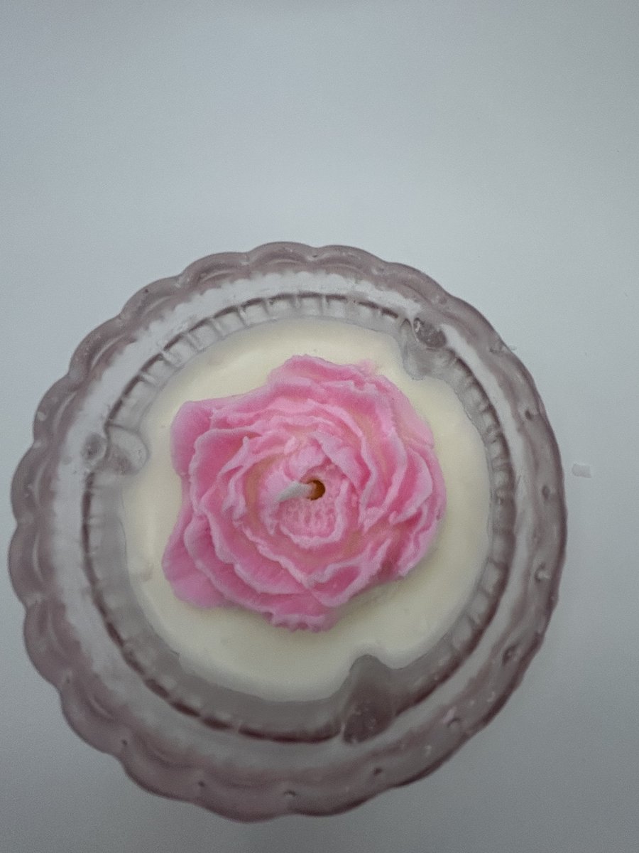 Lovely Elegance - Handgemaakte Geurkaars Rose - Duurzaam