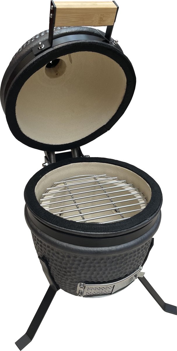 Own Grill keramische kamado barbecue 13 inch mini zwart V1 van Own Grill — afbeelding 3