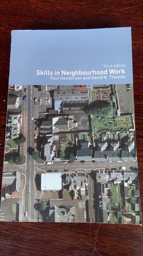 Skills in Neighbourhood Work - cover