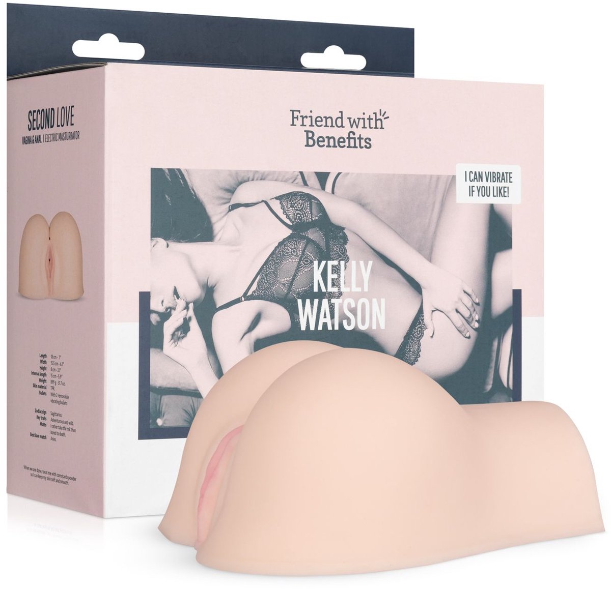Friend With Benefits - Realistische Masturbator met Vibrator