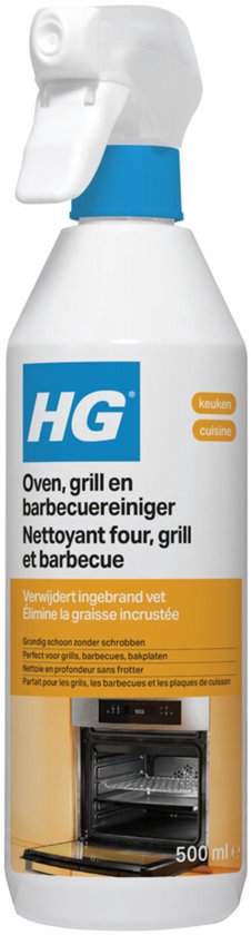bio-chem BBQ-Cleaner grillreiniger spray - 0.75 l spuitfles hoogwaardige microvezeldoek - effectief & materiaalvriendelijk - Voor roestvrij staal, aluminium, gasbarbecues