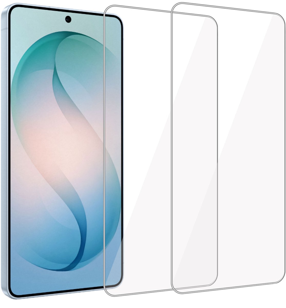 ChiGuard Screenprotector 2x geschikt voor Samsung Galaxy S26 UltraScreenprotector - Beschermglas - Curved - GuardCover