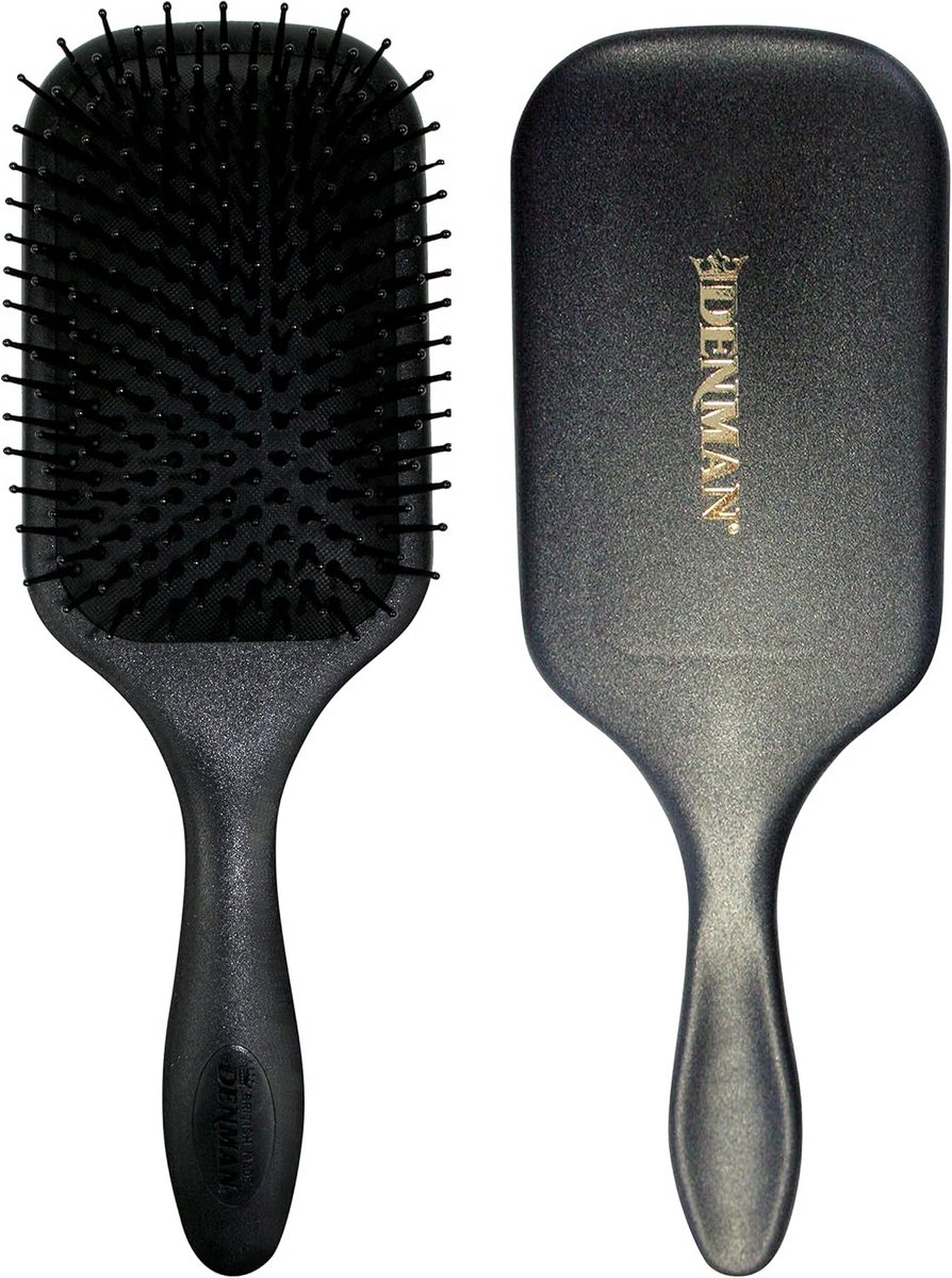 Large Paddle Cushion Hair Brush for Blow Drying and Detangling - Comfortable Styling and Smoothing for All
