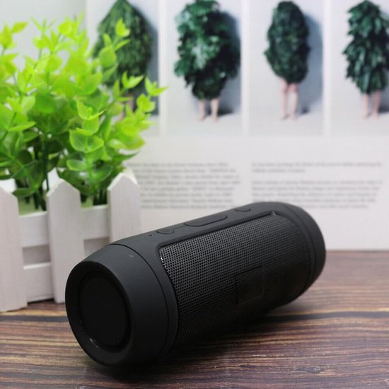 Bluetooth speaker draadloos 3W×2, 360° geluid, Bluetooth 4.2, USB, TF, FM, AUX, oplaadbaar, compact, 2-3 uur speelduur