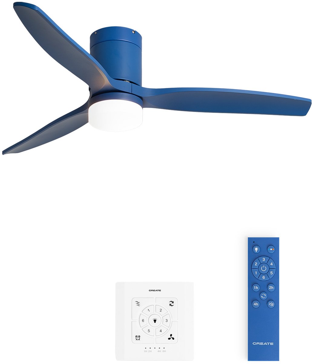 CREATE - Stille 40W plafondventilator met technische ABS bladen in verschillende maten - WIND CALM