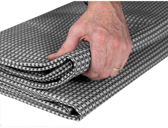 Doréma starlon tenttapijt 250 x 700 grijs — afbeelding 2