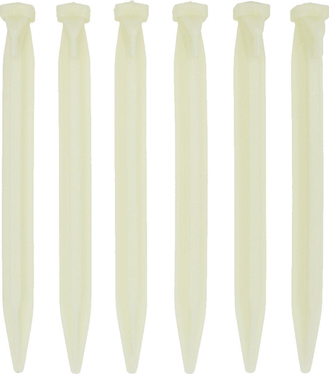 Travellife 22,5 cm glow tentharing - Set van 36