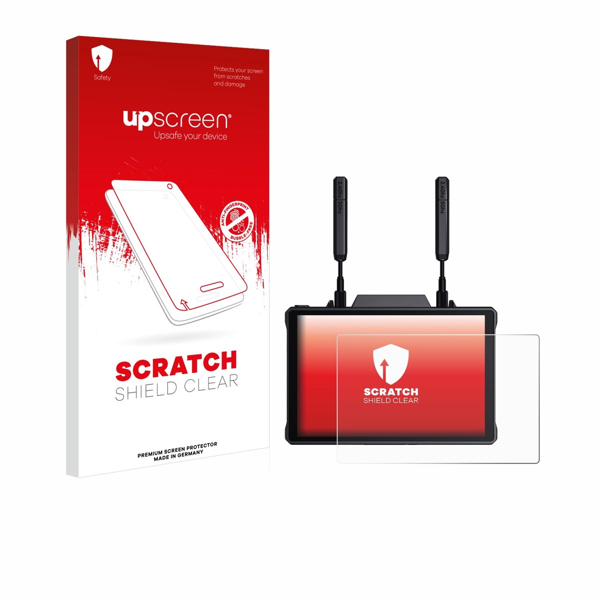 upscreen - Screenprotector voor Hollyland Pyro 7 - Folie Beschermfolie transparant