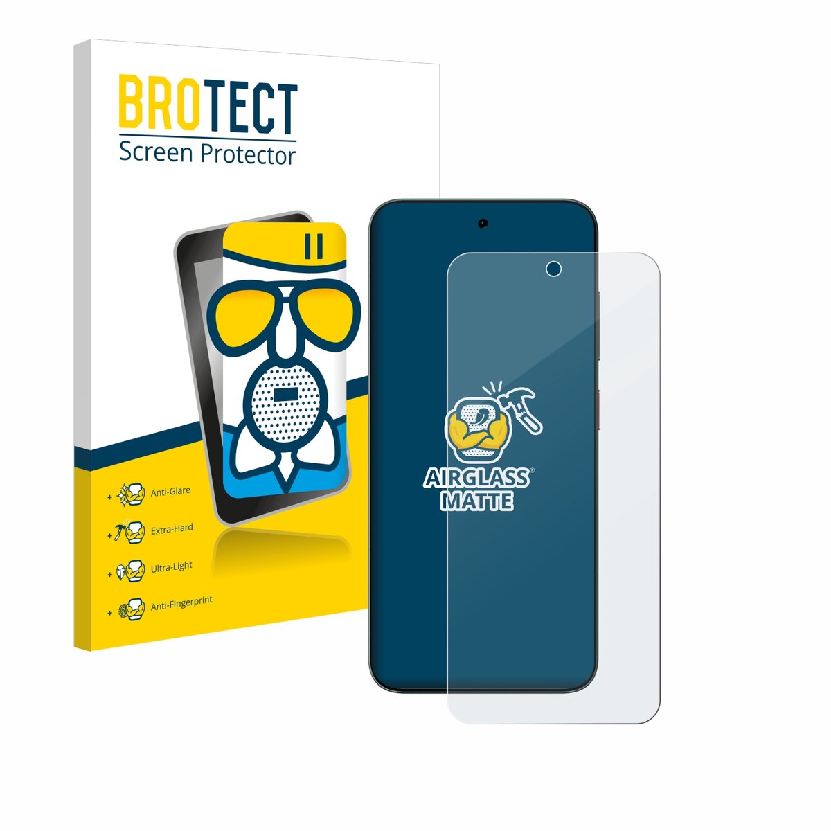 BROTECT - Screenprotector voor ZTE Blade V70 - Folie Beschermfolie Beschermglas matte