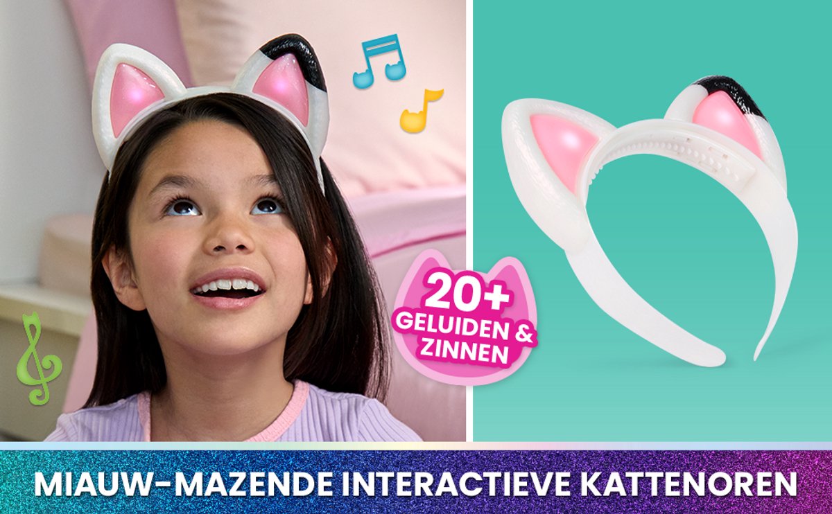 Gabby’s Poppenhuis De Film – Interactieve Kattenoren Haarband — afbeelding 11