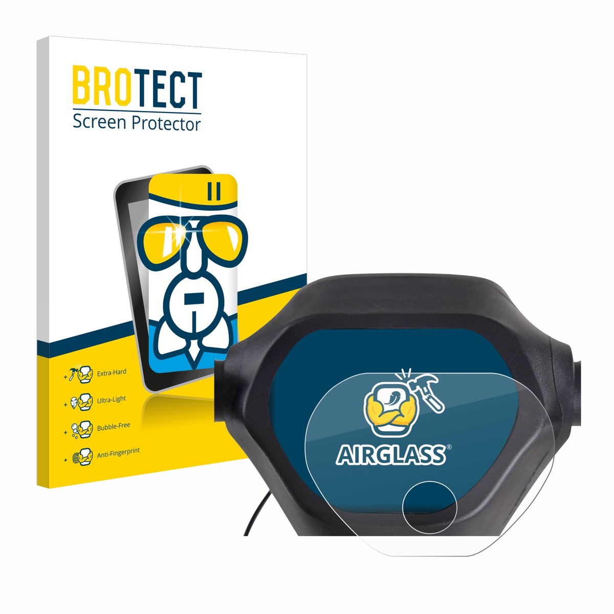 Screenprotector voor Epowerfun ePF-2 Beschermglas transparant