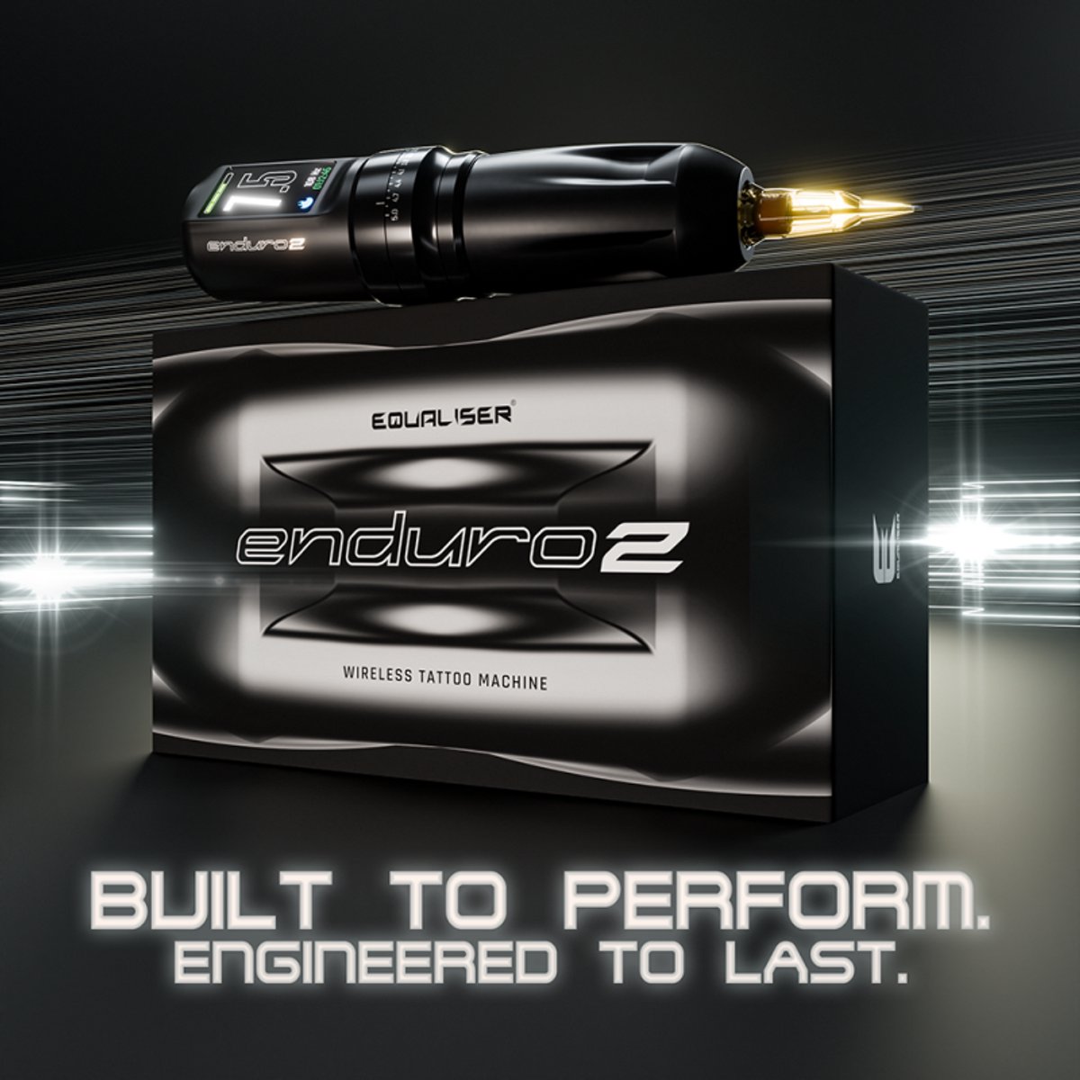 Equaliser Enduro2 | Premium Professionele Tattoo Machine | Draadloze Tatoeage Pen | Wireless | PMU Gun | Zelf Tatoeëren Kit | Cartridges | Naalden | Beginner & Gevorderden Set 1RL | 3RL | 7RL