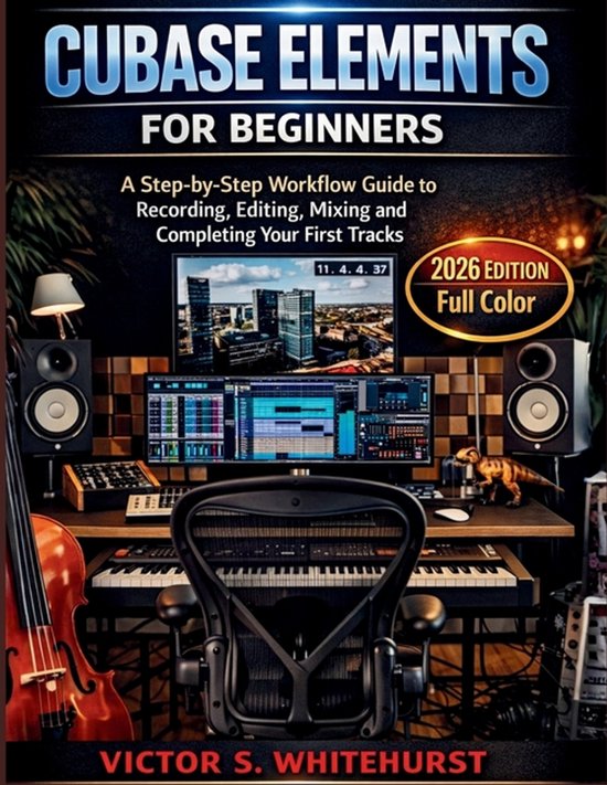 Cubase Workflow- Cubase Elements for Beginners - cover
