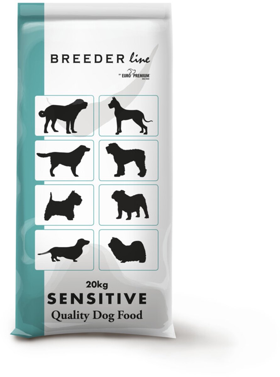 Euro-Premium Hondenvoer Droog Breeder Line Sensitive - 20 kg