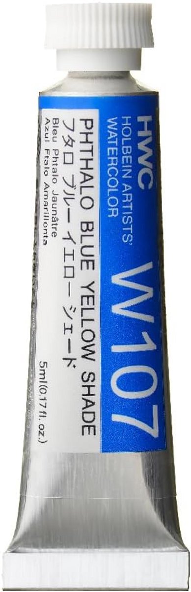 Professionele Aquarelverf Tube 5ml Ftaloblauw Geolied