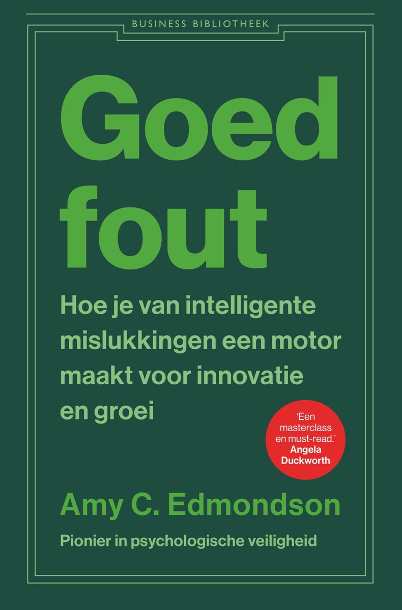 Omslag van Business bibliotheek 1 - Goed fout