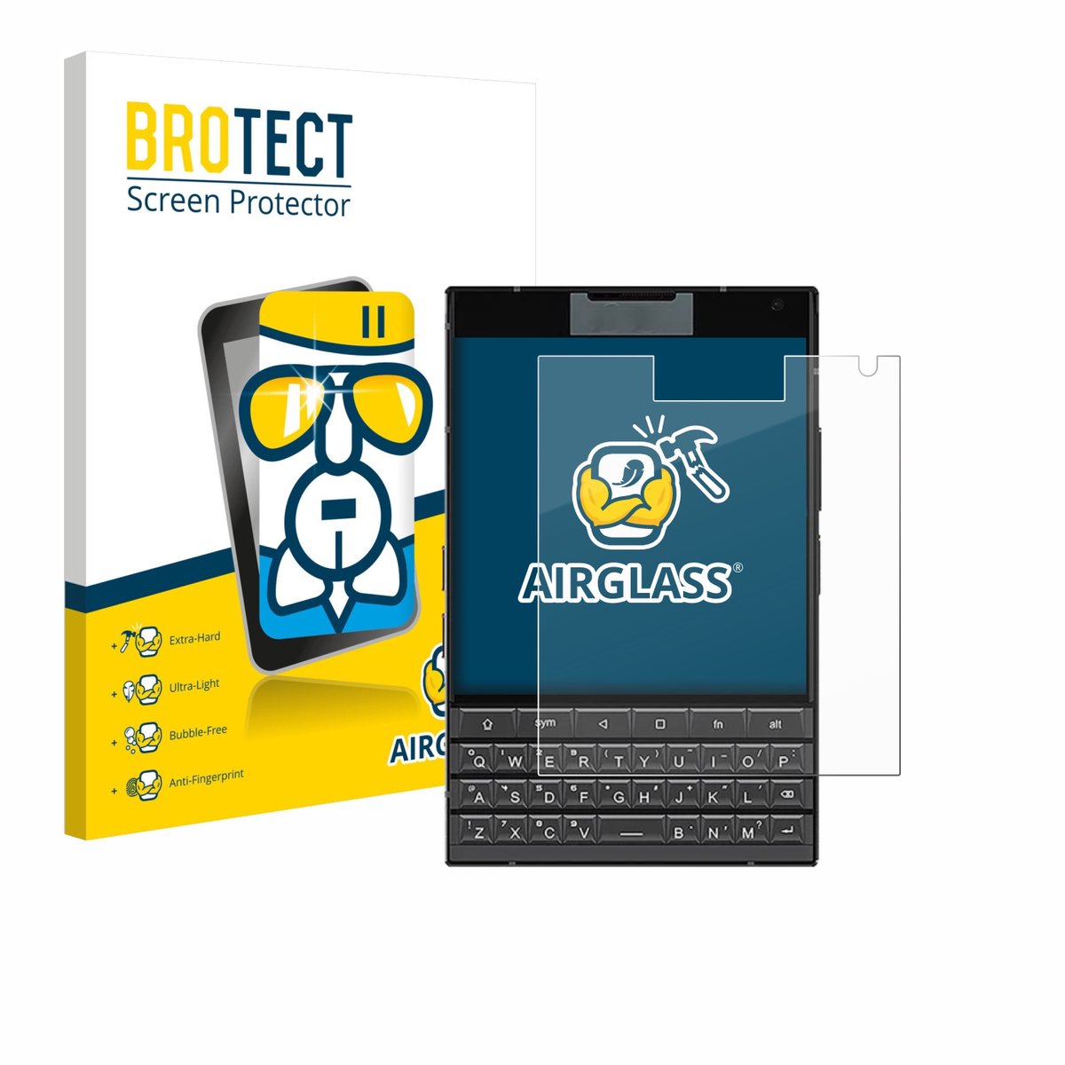 Screenprotector voor Unihertz Titan 2 Beschermglas transparant