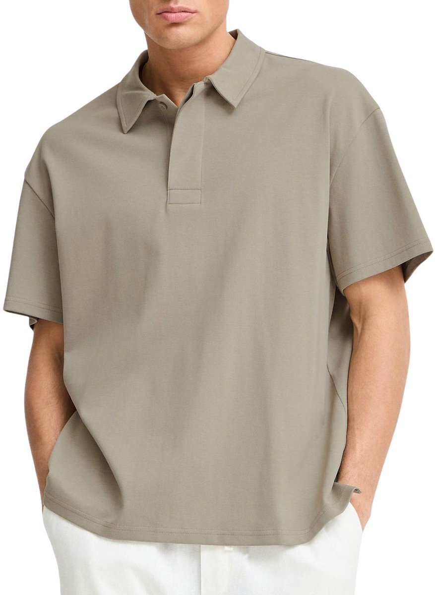 Solid Oswald Polo Heren - Maat L
