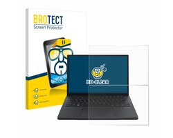 BROTECT - Screenprotector voor ASUS ZenBook Duo OLED 2024 UX8406 - Folie Beschermfolie transparant
