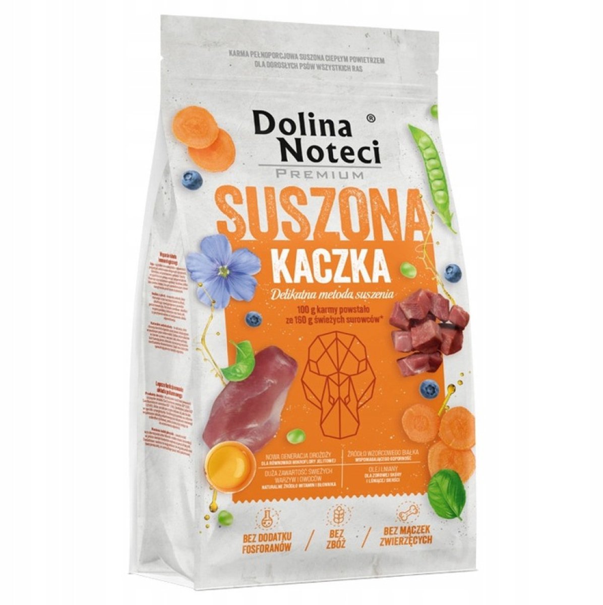 Dolina Noteci Dolina Noteci Premium - Hondenvoer - Eend - 9 kg - Droog