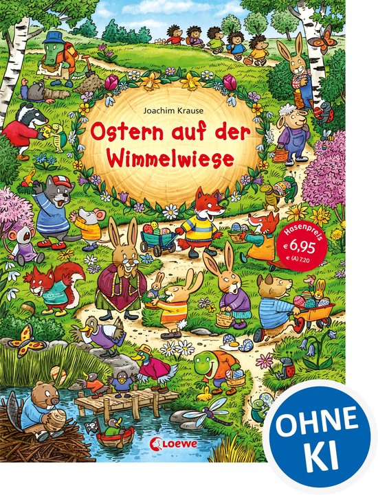 Ostern auf der Wimmelwiese - cover