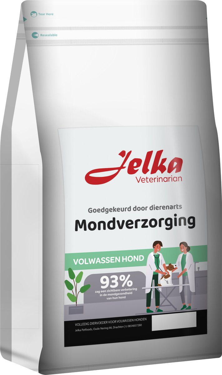 Jelka hondenvoer mond verzorging 10KG