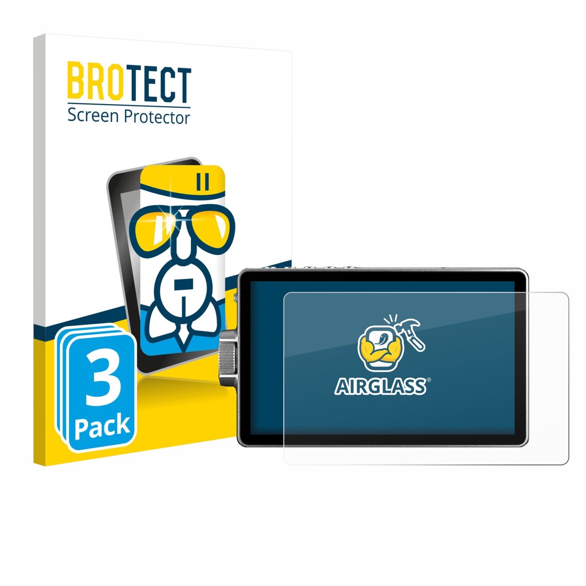 Screenprotector 3 Stuks voor Viltrox DC-A1 2800 Beschermglas transparant