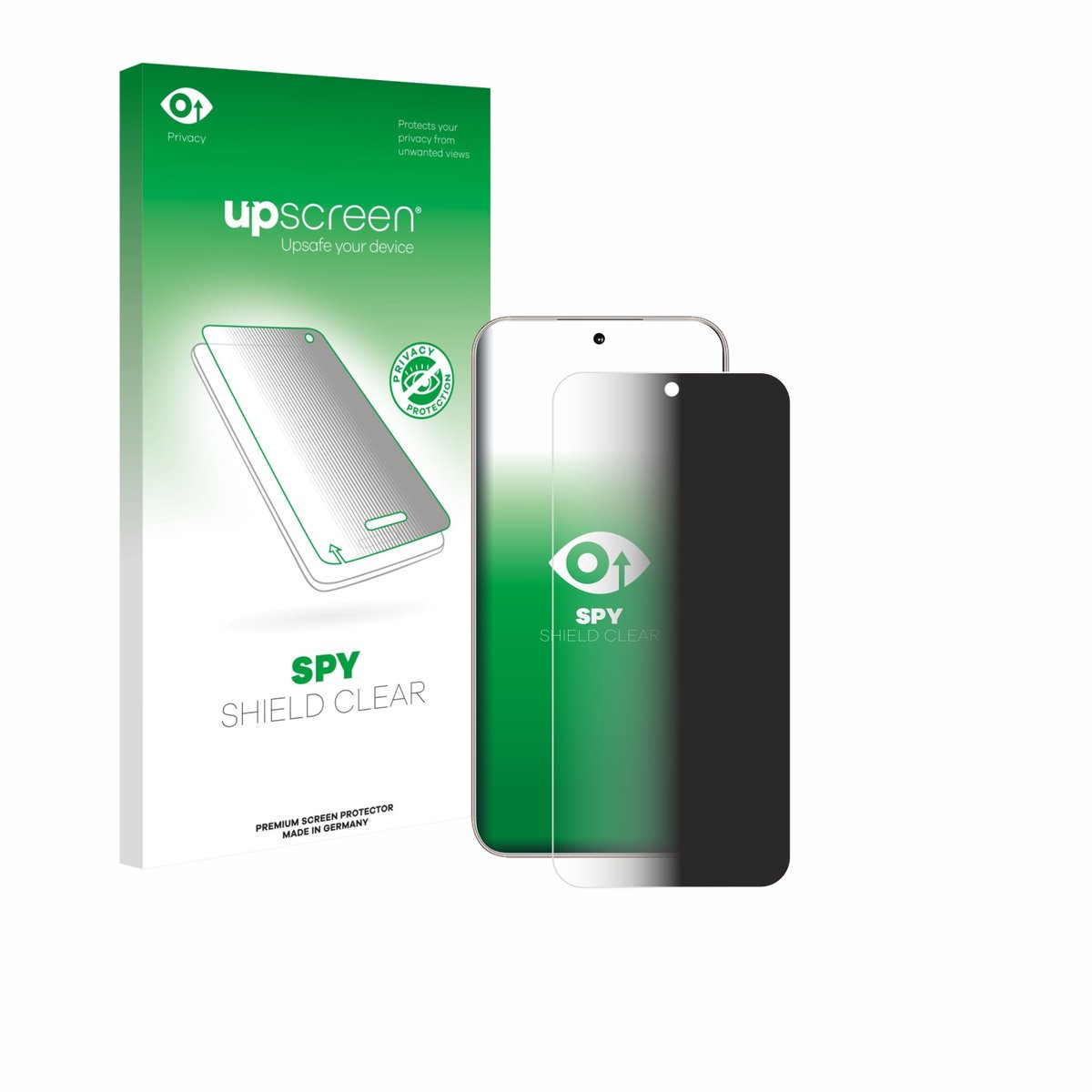 upscreen - privacy screenprotector voor Honor 400 - Folie Beschermfolie Blauwlichtfilter