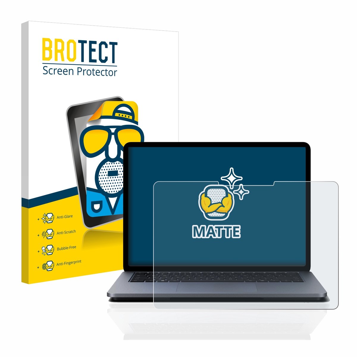 BROTECT - Screenprotector voor Microsoft Surface Laptop Studio - Folie Beschermfolie matte