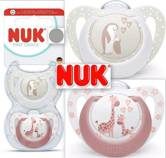 NUK First Choice Siliconen Fopspeen 0-6 Maanden