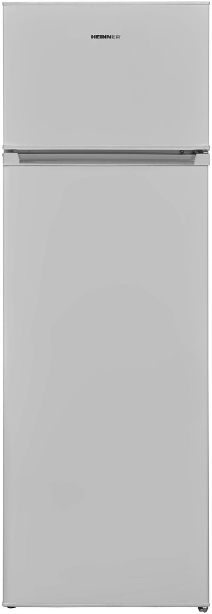 Heinner HF-V242SE++ Koel-vriescombinatie 242 L – Low Frost – Mechanische Thermostaat – LED-verlichting – Omkeerbare Deur – Zilver – 5 Jaar Garantie