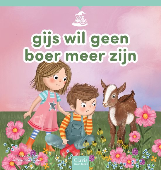 Leesmagie - gijs wil geen boer meer zijn - cover