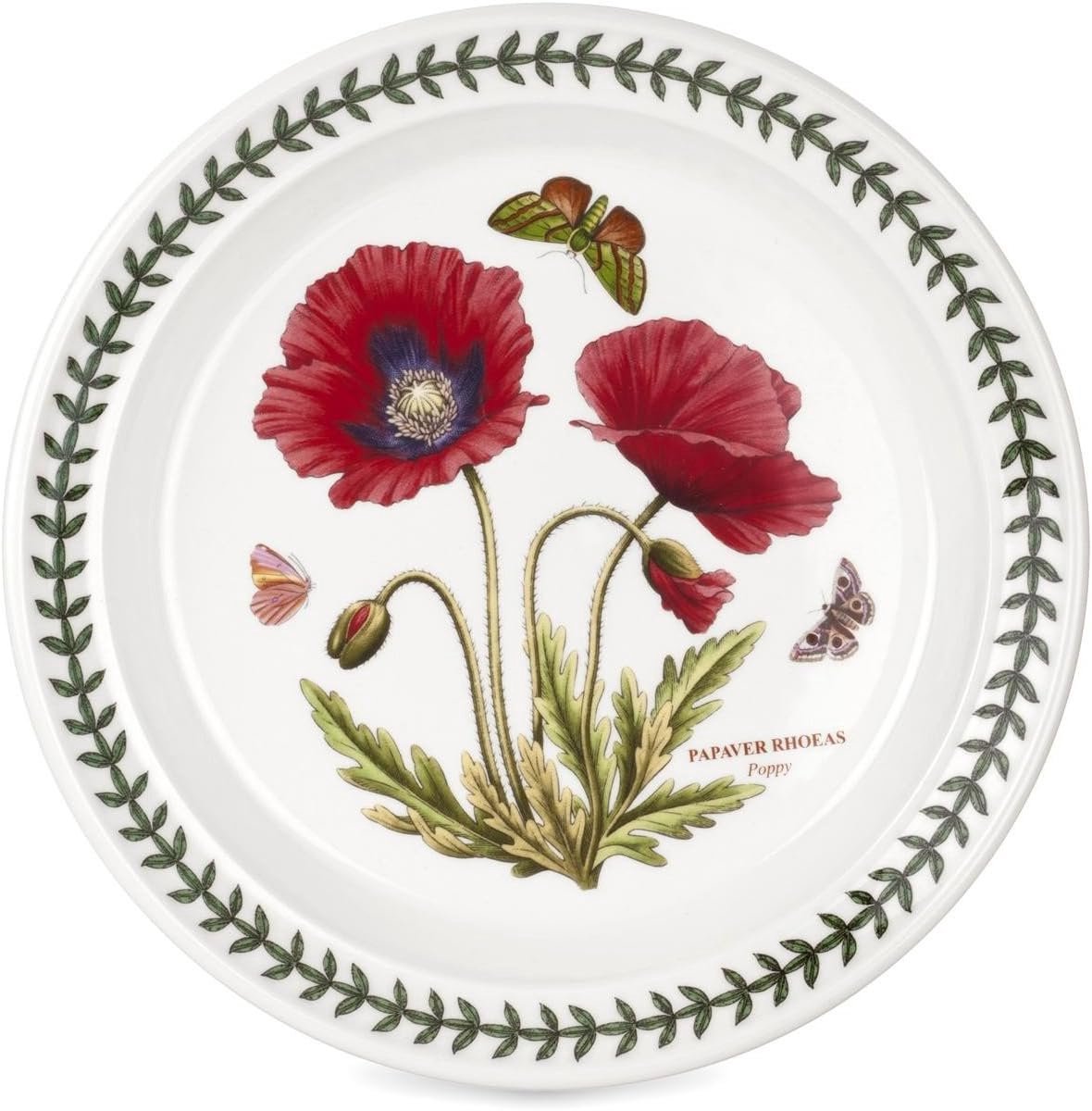 Portmeirion Botanische Tuin 8 inch Bord met Klaproos Motief