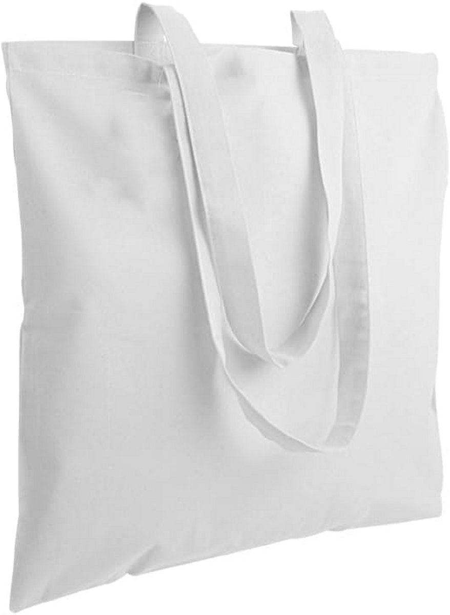 Grote Katoenen Shopper Tas voor Boodschappen en Meer