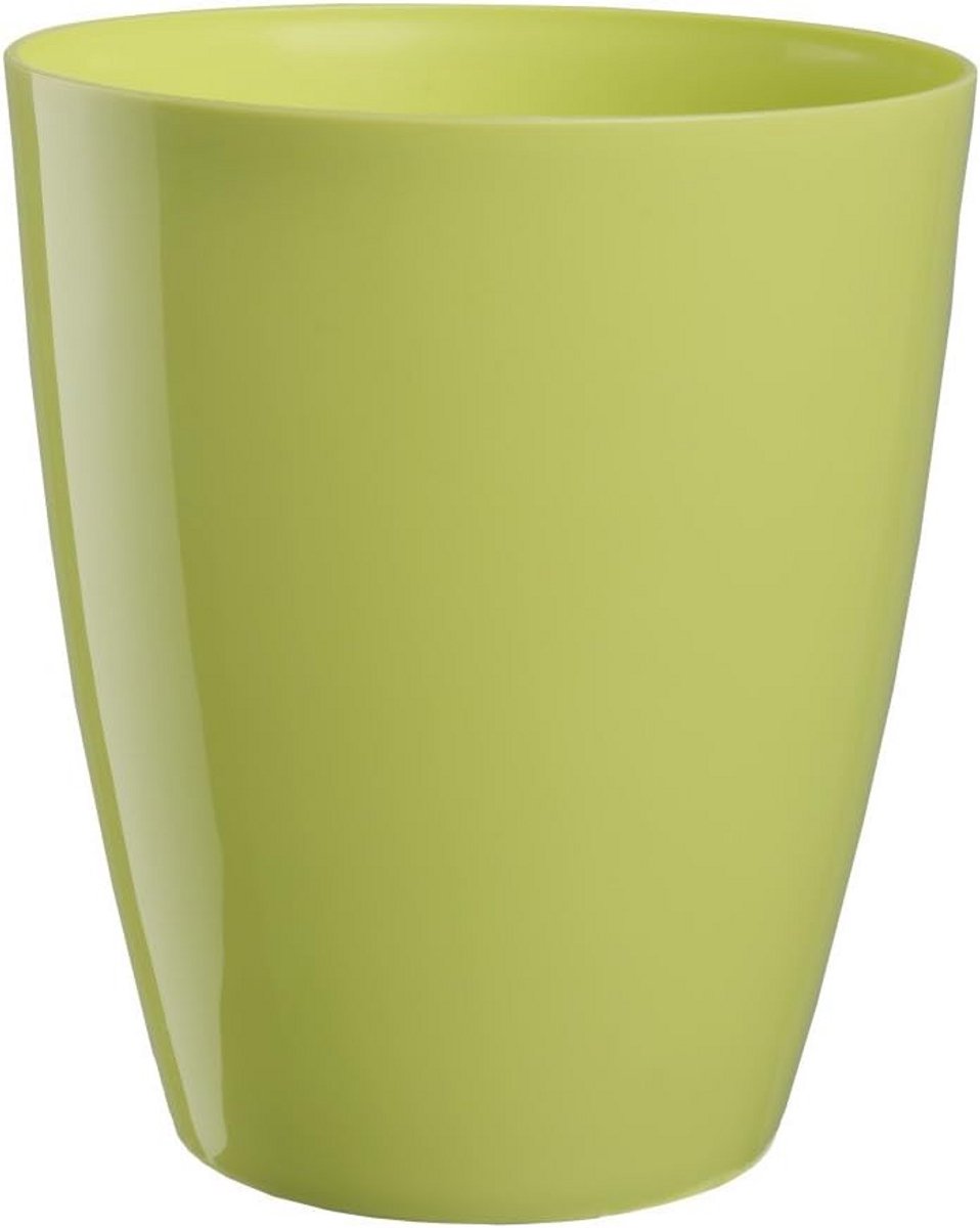Luxe Orchidee Bloempot Limoengroen Kunststof 13 cm