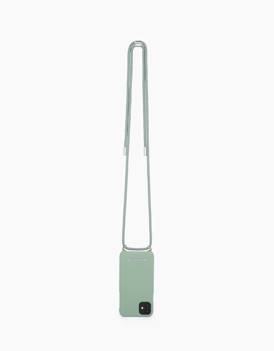iDeal of Sweden Ordinary Phone Necklace Case voor iPhone 12 Pro Max Spring Mint