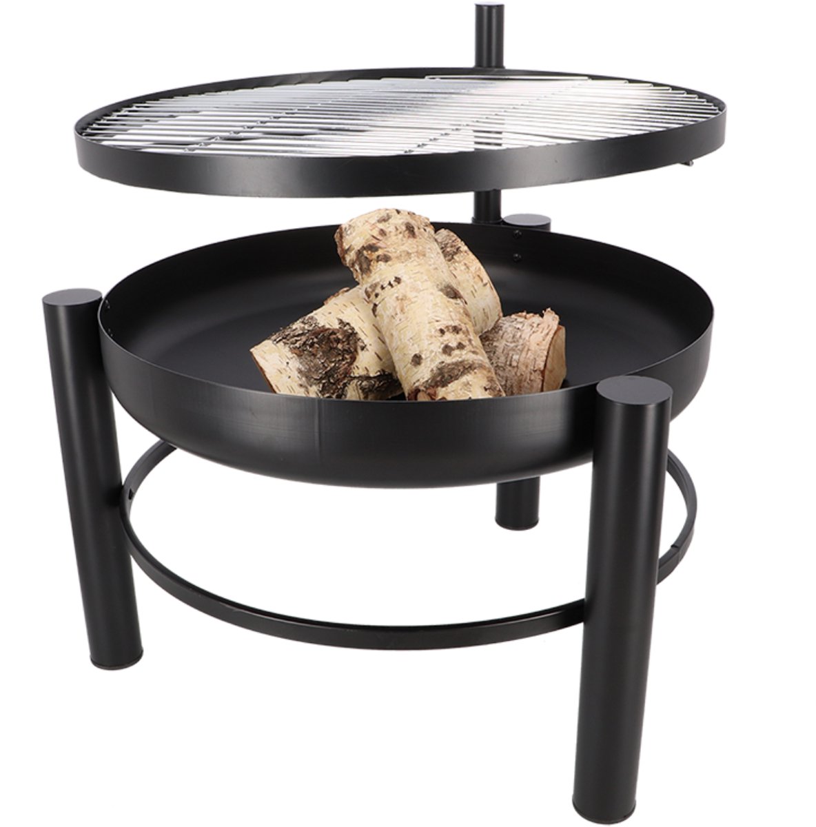 Esschert Design Vasque à feu avec grille L