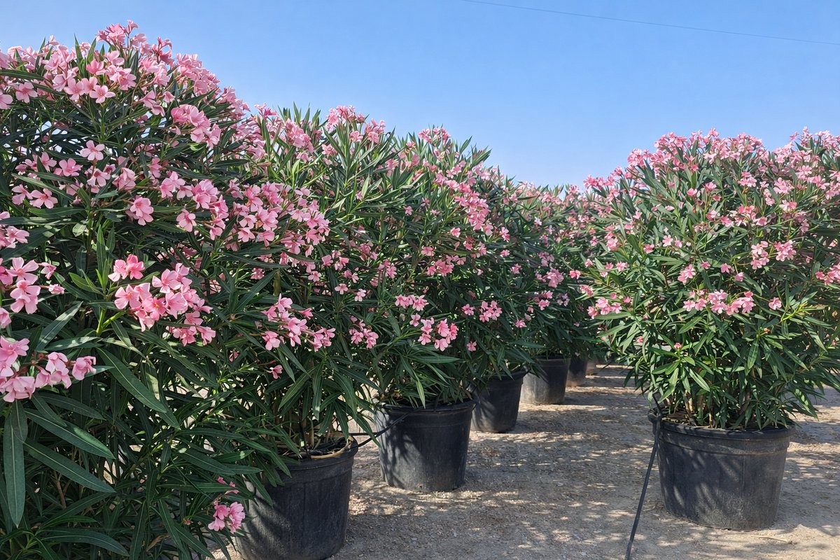 Sunny Tree - Plant - Oleander- Nerium Oleander - 220-240 cm - Kleur Roze - Buitenplant