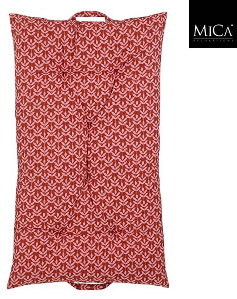 Mica Decorations Fien Matras Kussen Roze – 100 x 60 x 8 cm