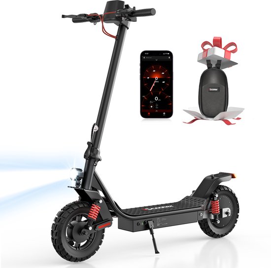 iScooter i10 Pro Elektrische Step Volwassenen - 60km Bereik - 800W - Opvouwbaar - APP