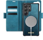 Solidenz hoesje – Geschikt voor Samsung Galaxy S26 Ultra – Luxe 2-in-1 Hoesje geschikt voor MagSafe – Afneembare case – Blauw