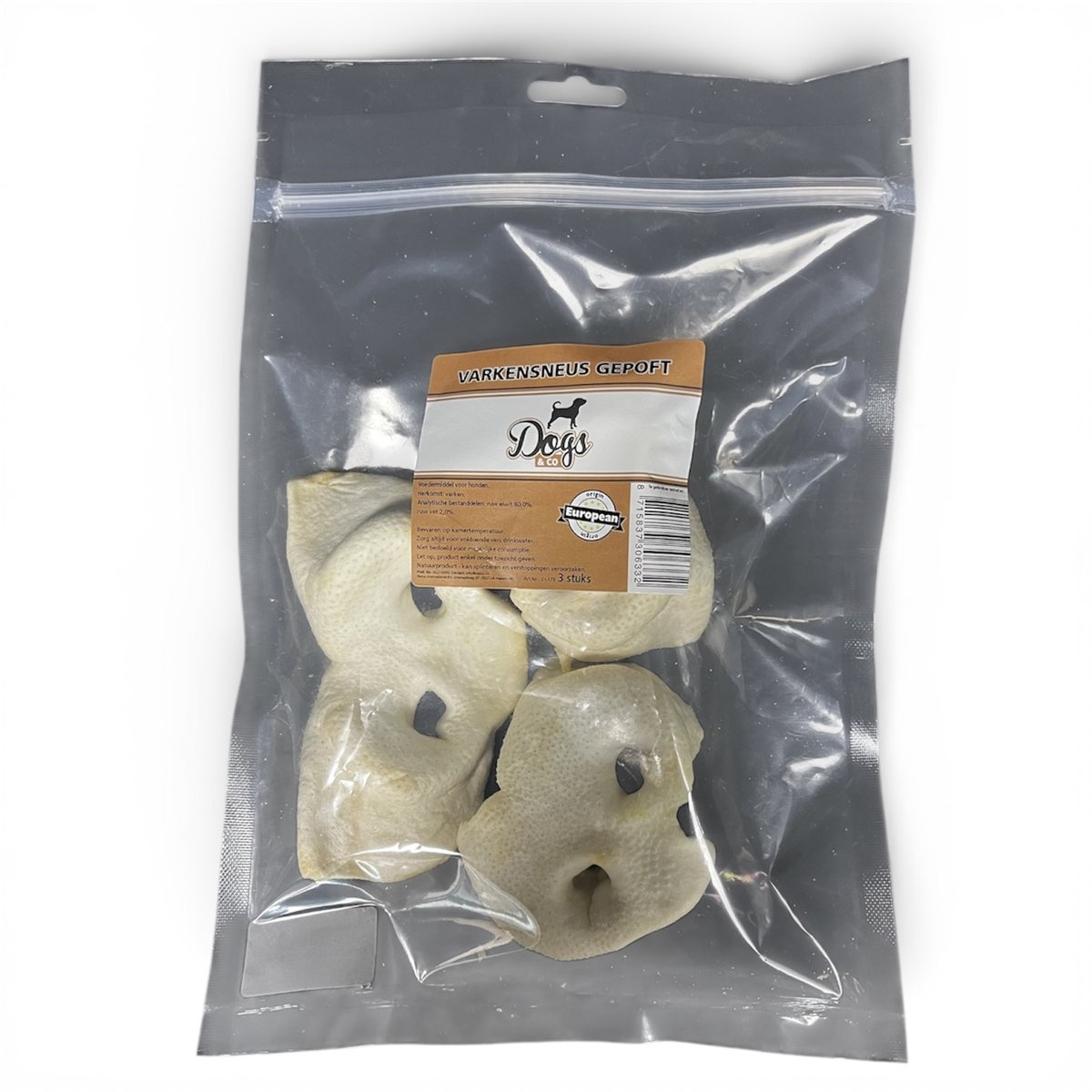 Varkensneus gepoft 3-pack