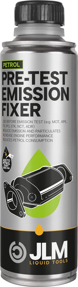 JLM Benzine APK Reiniger - Brandstofadditief - Optimaliseert Katalysator - Bespaart Brandstof - 250ml
